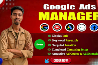 create google ads and manage your ads campaing for sales