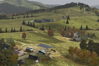 build a quality custom map and environments for arma reforger and dayz
