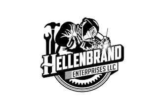 design particular welding and carpenter logo