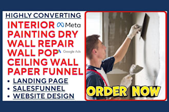 generate interior painting drywall repair wall pop ceiling wallpaper leadsfunnel