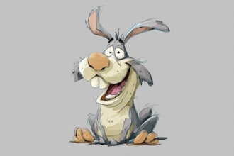 draw a cartoon animal for you
