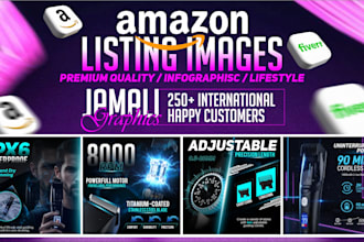 create amazon listing images and a plus content