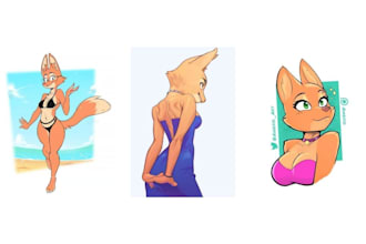 design furry art, fursona, furry oc and anthro art, sfw, nsfw, anime style