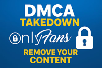 remove your leaked onlyfans content under dmca