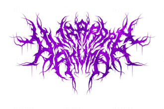 design heavy metal logo for band or merch