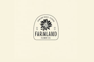 design flower farmer selling directly consumers logo