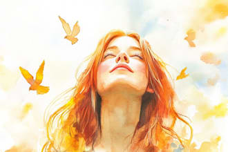 draw a watercolor illustration