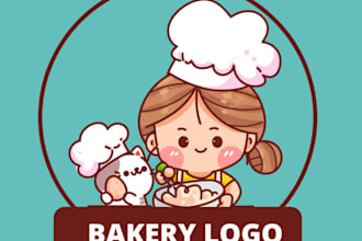 design custom bakery logo design