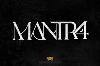 make a custom thrash metal logo