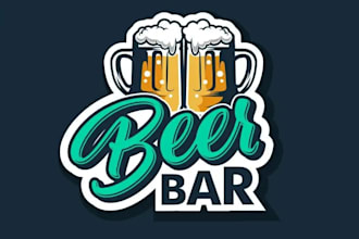 design custom bar and  pub logo design