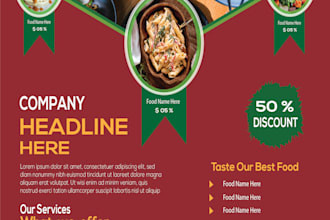 design advertising banner and shopify banner