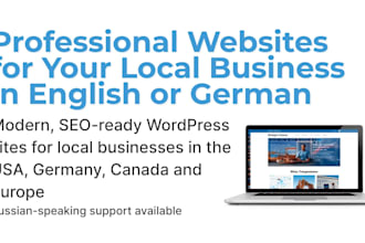 build an SEO ready wordpress website for your local business
