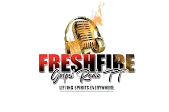 create a unique media production or broadcasting logo