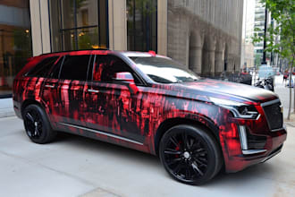 vehicle wrap design, car wrap design, van wrap design