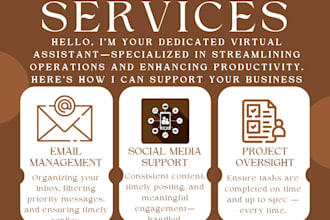 be your bilingual virtual assistant for admin and client support