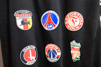 make custom uv printed patches and logo stickers