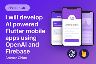 develop ai powered flutter mobile apps using openai and firebase