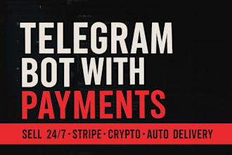 build a telegram bot or mini app for bookings and payments