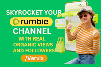 skyrocket your rumble channel with real organic views and followers