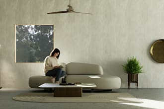 craft beautiful 3d architectural scenes with lighting and atmosphere