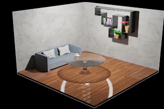 design 3d building exteriors and interiors in high detail