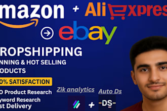 ebay dropshipping from aliexpress and amazon with SEO