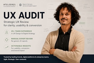 do a professional UX audit for your website or app