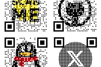 create custom scannable qr codes with logo and  designs