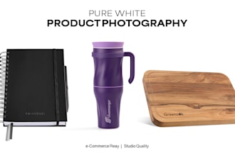 take clean and high quality white background product photo