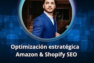 creo tu tienda shopify optimizo productos amazon y campañas meta ads