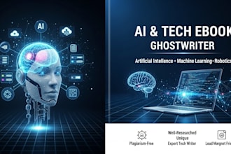 write ebook on artificial intelligence, generative ai, ml, robotics ebook