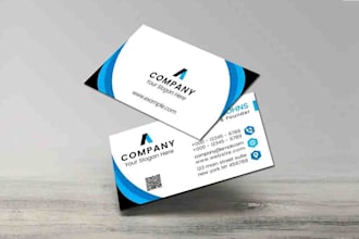 design a professional and modern business card