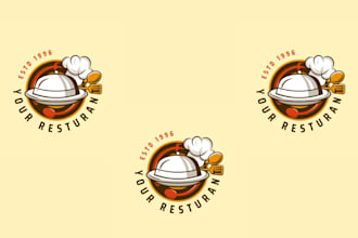 design restaurant and hotel logo