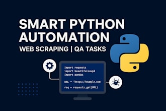 create powerful python automation scripts and bots for your tasks