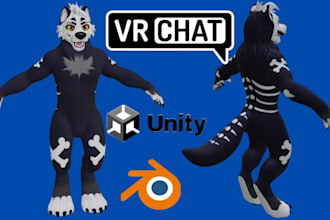 do custom vrchat avatar