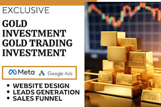 generate gold investment leads gold investment website gold trading platform