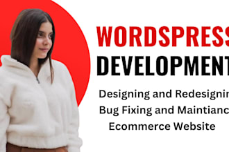 build wordpress business website or wordpress blog website