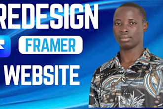 redesign and optimize your framer website for modern fast responsive performance