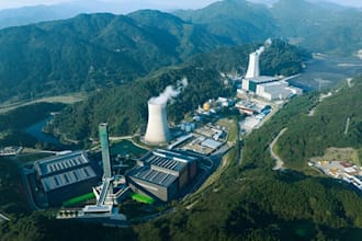 design 3d power stations, water utility plants, and industrial facility visuals