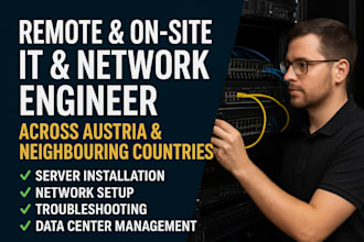 be your networking field engineer in austria