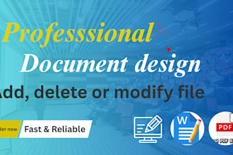format, design or edit your word documents
