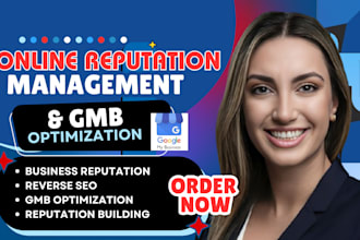 do online reputation management, reverse seo, ORM and google business profile