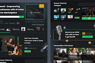 create high converting UI UX design in figma, figma UI,website UI UX design