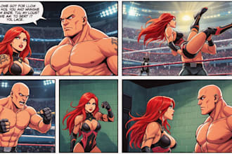manga comic manga illustration webtoon manga  artist comic strip superhero comic