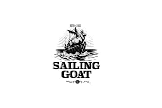 design hidden gem seaside restaurant logo