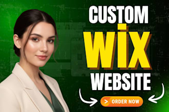 build a custom wix website with API for your business
