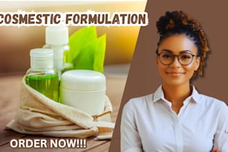 develop organic cosmetic skincare formula with manufacture and equipment detail