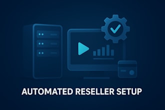 create iptv reseller panel reseller website with automation gateway to the panel
