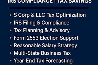 optimize your s corporation and llc taxes as a tax professional