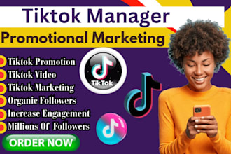 grow and promote your tiktok account followers organically, tik tok promotion